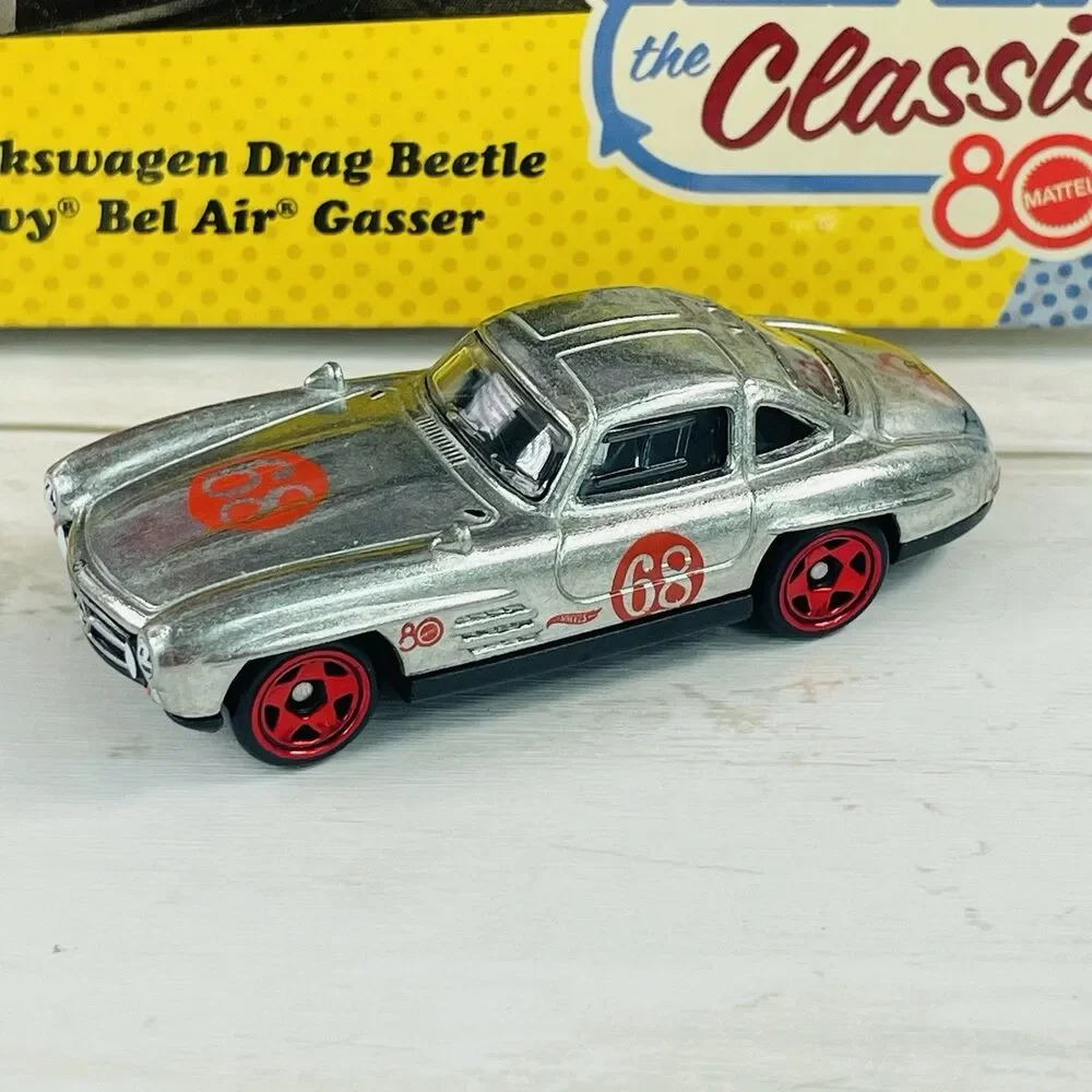 2025 Hot Wheels MERCEDES BENZ 300 SL ZAMAC Replay the Classics 80th Series NEW